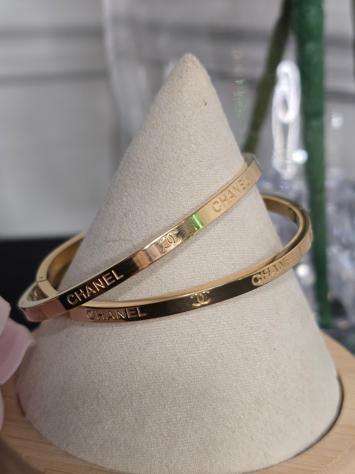 Simple, Classy Gold Stainless Steel Bracelets