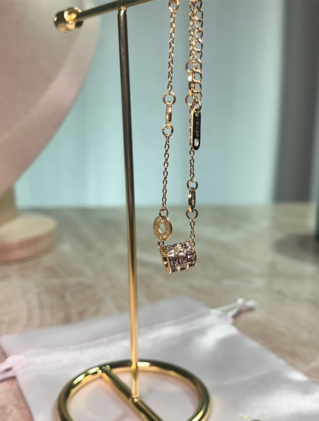 Dainty Gold Stainless Steel Bracelets