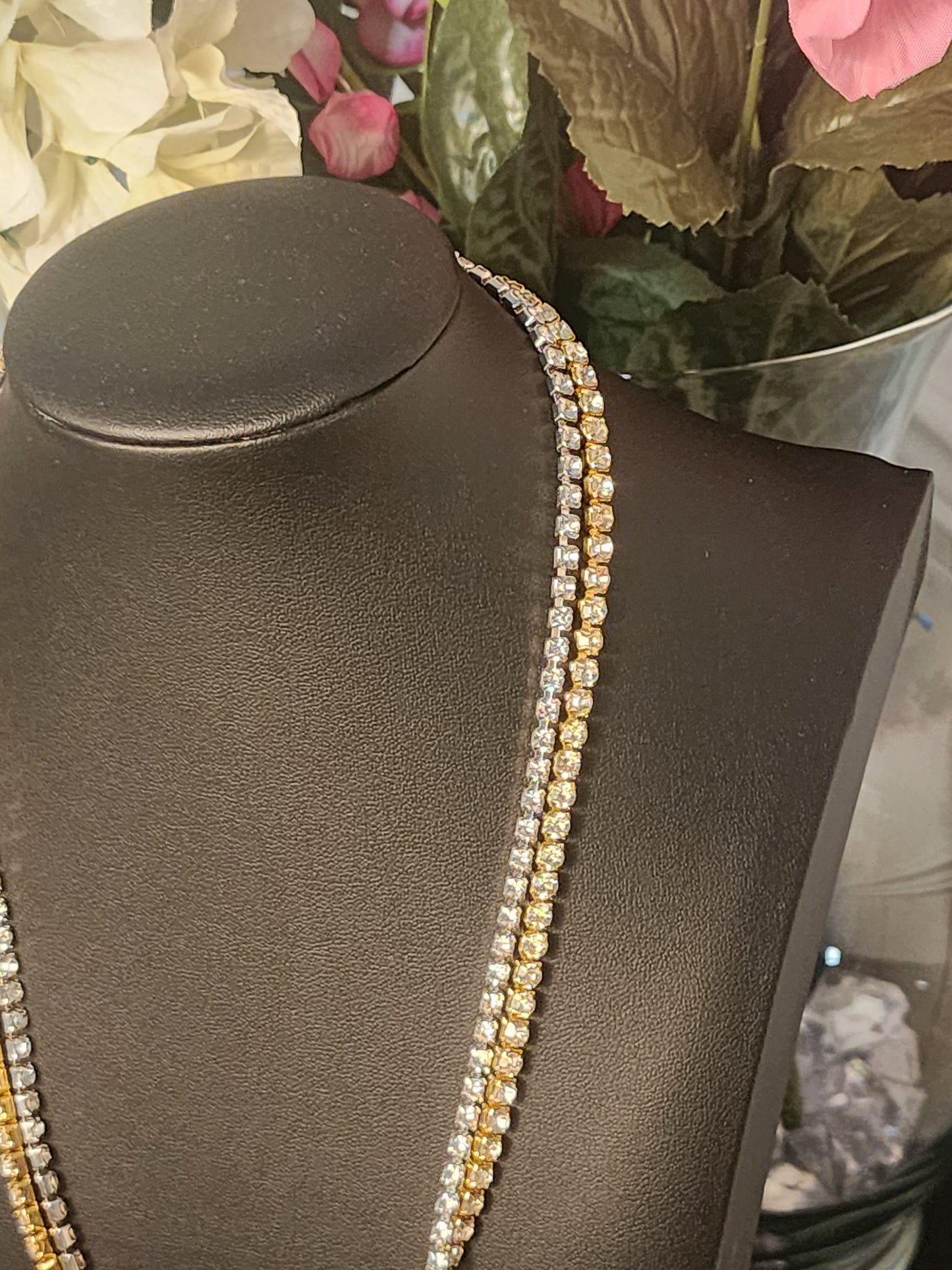 Gold or Silver 20 inch Tennis Chains