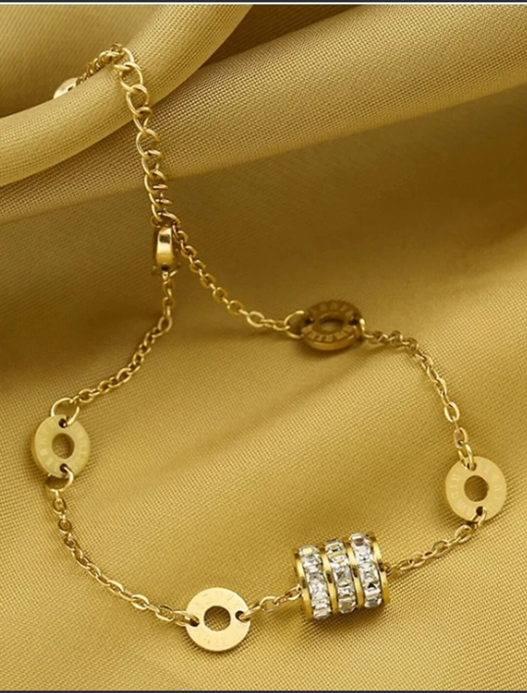 Dainty Gold Stainless Steel Bracelets
