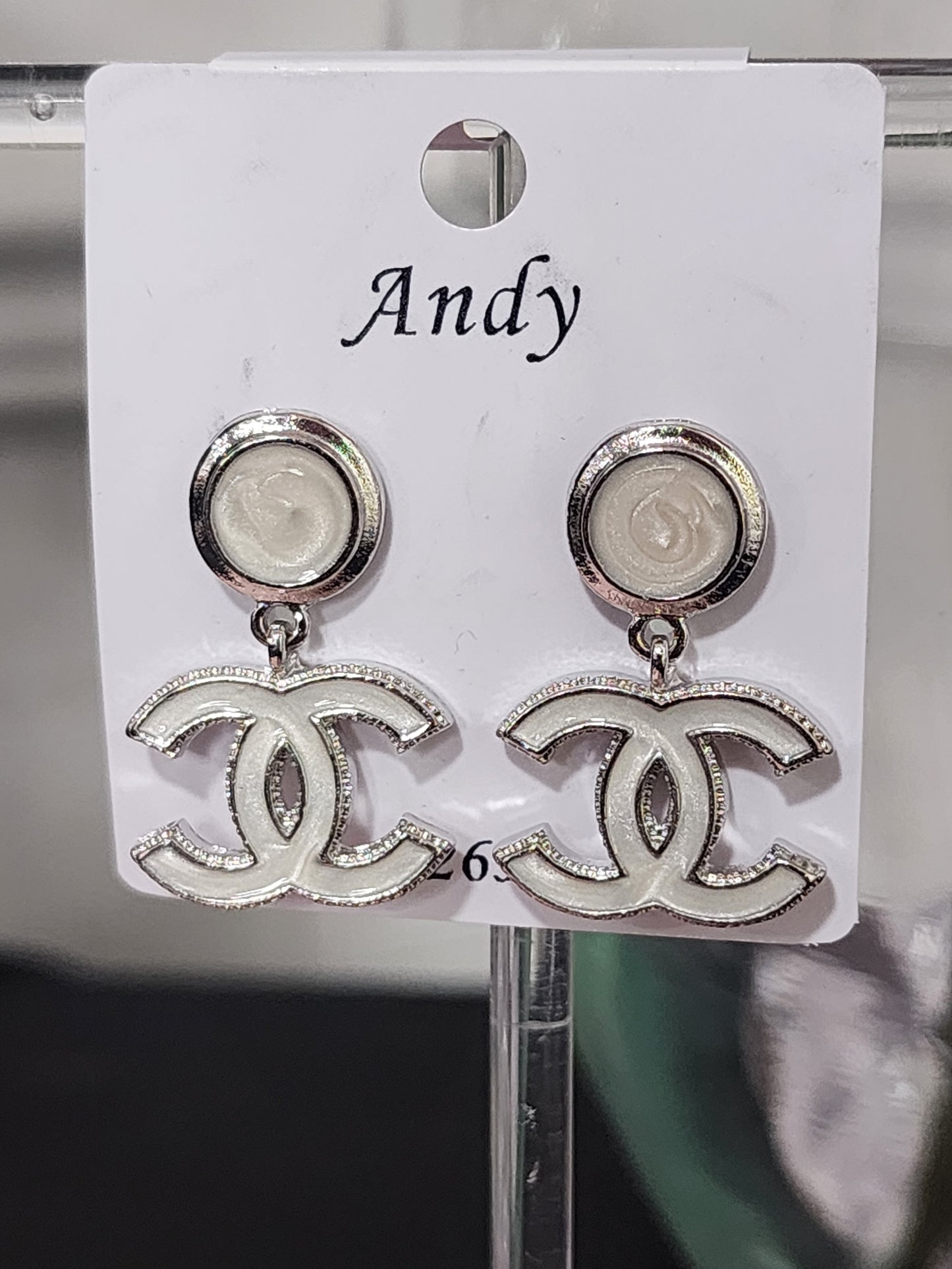 Gold and Silver Fashion Earrings (ON SALE)
