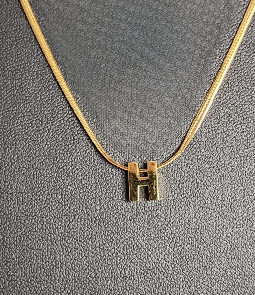 Gold Stainless Steel Necklace