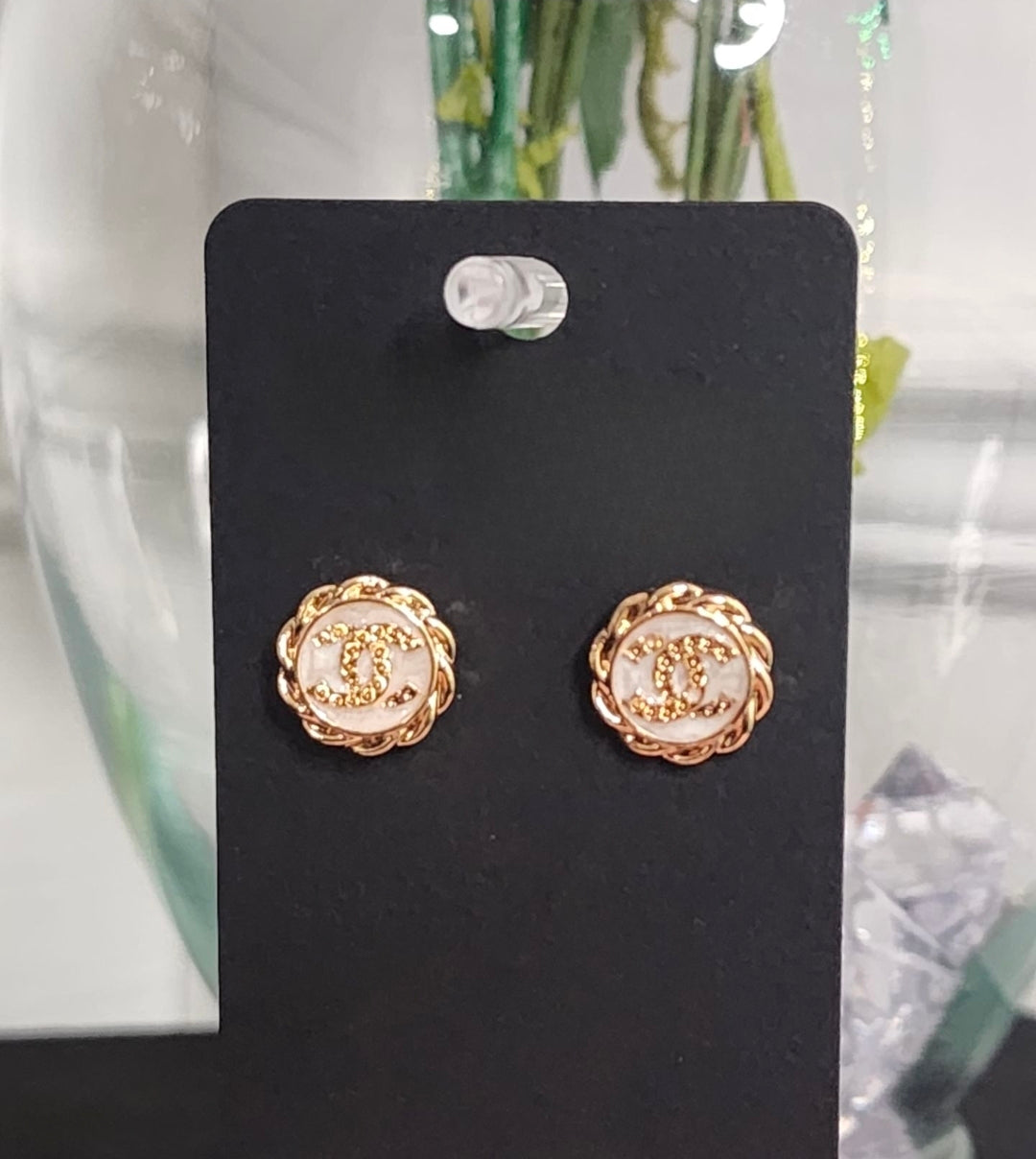 Dainty Gold and Silver Earrings