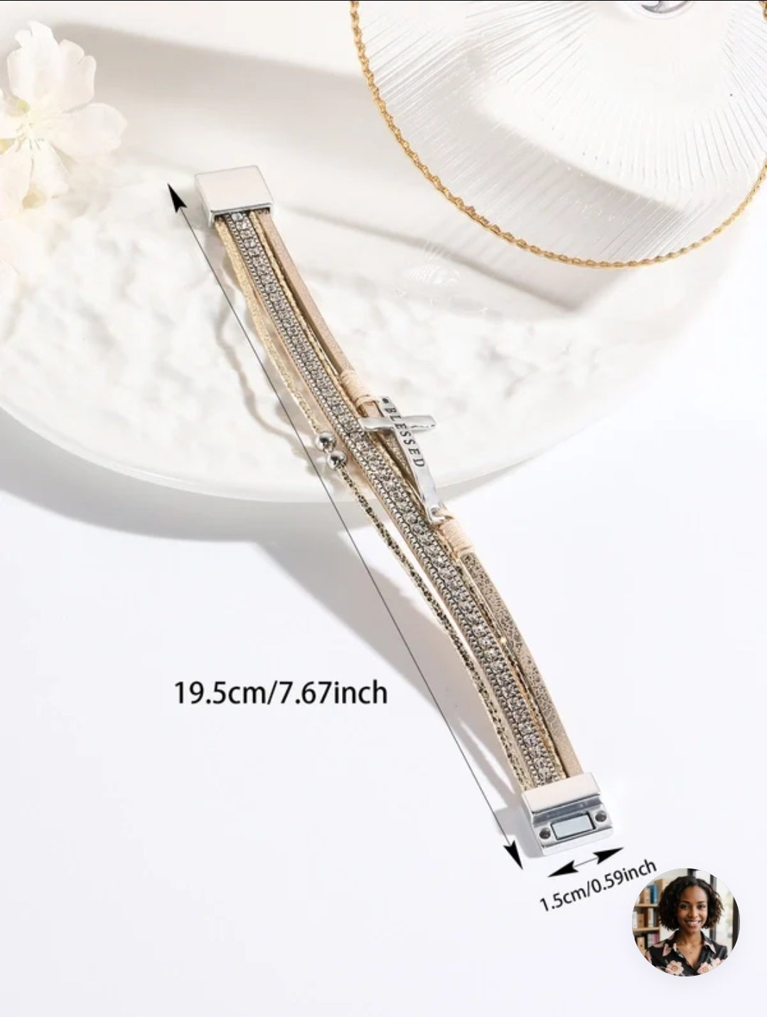 Blessed Cross, MULTI-STRAND MAGNETIC BRACELETS