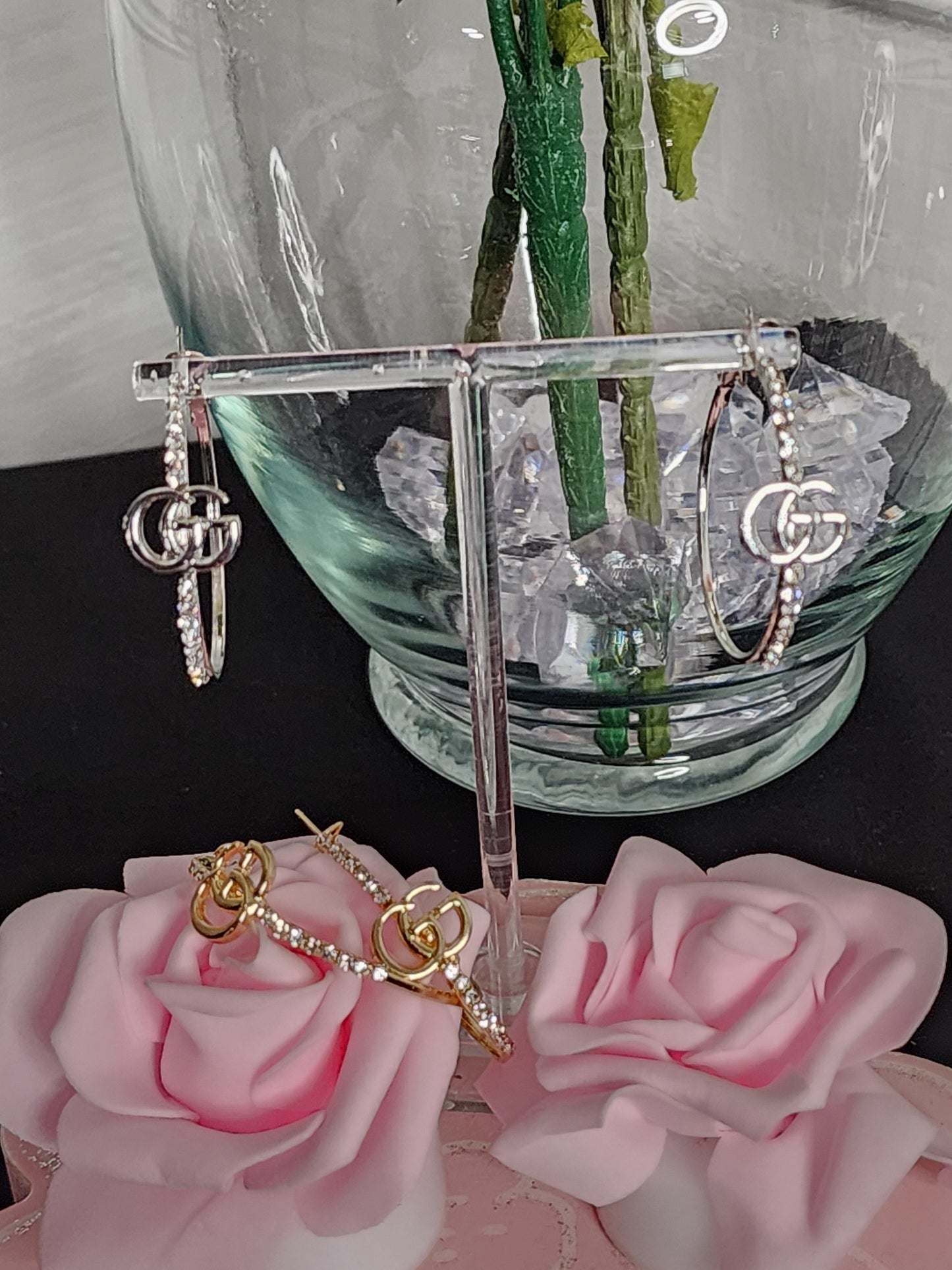 Gold or Silver Hoop Earrings