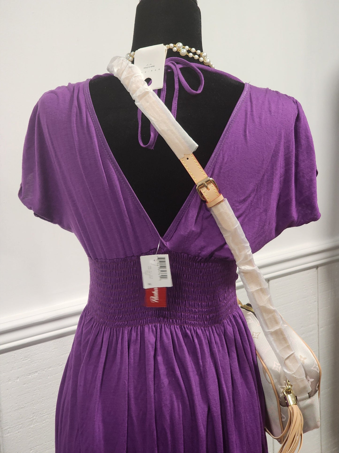 Soft Purple Summer Dress