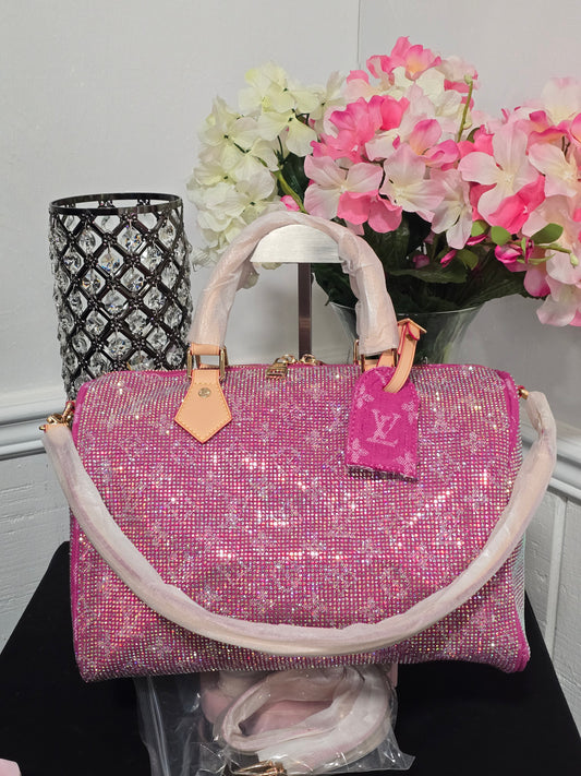 NEW Rhinestone Speedy Style 30 Handbags (ON Sale)