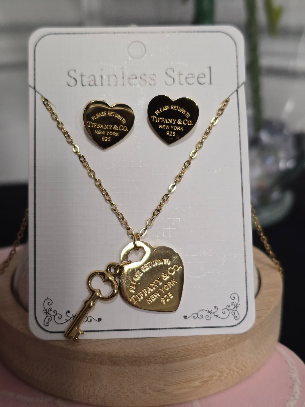 Gold or Silver Stainless Steel Necklaces