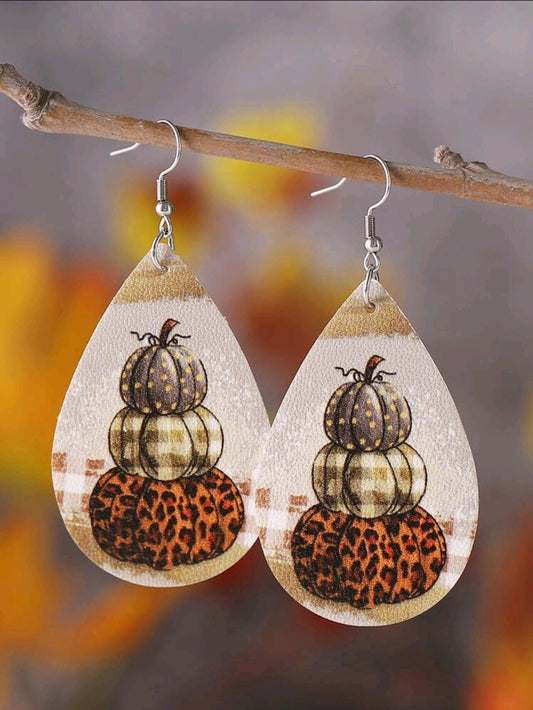 Thanksgiving & Harvest Pumpkin Earrings