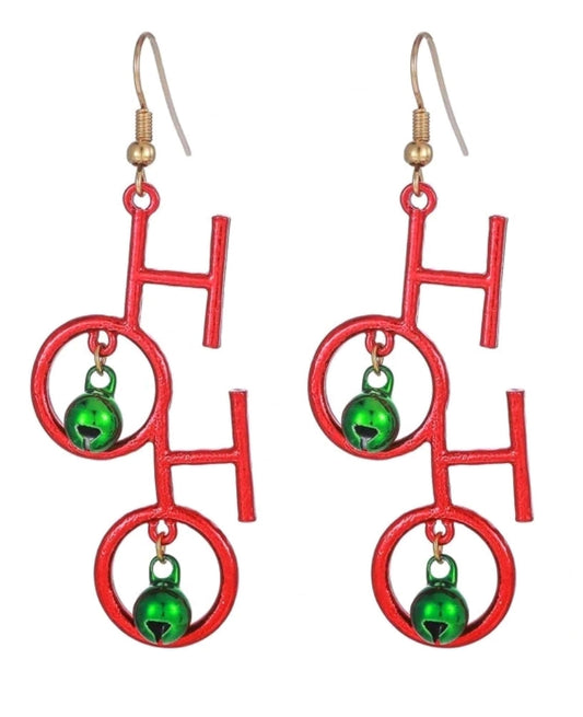 HOHO Christmas Earrings