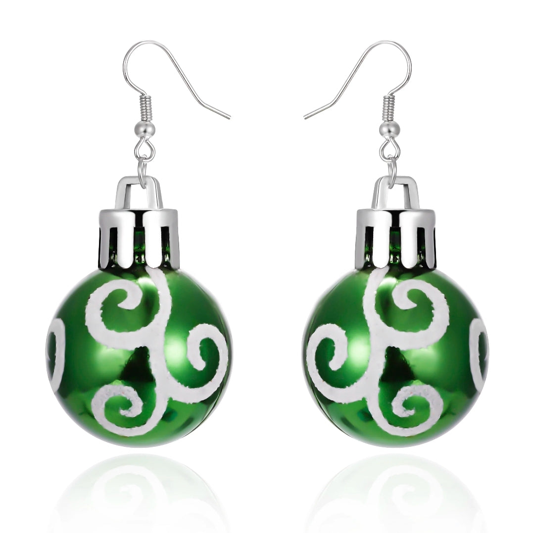 Christmas Bulb Earrings