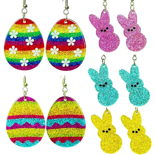 NEW Easter Earrings, PEEPS