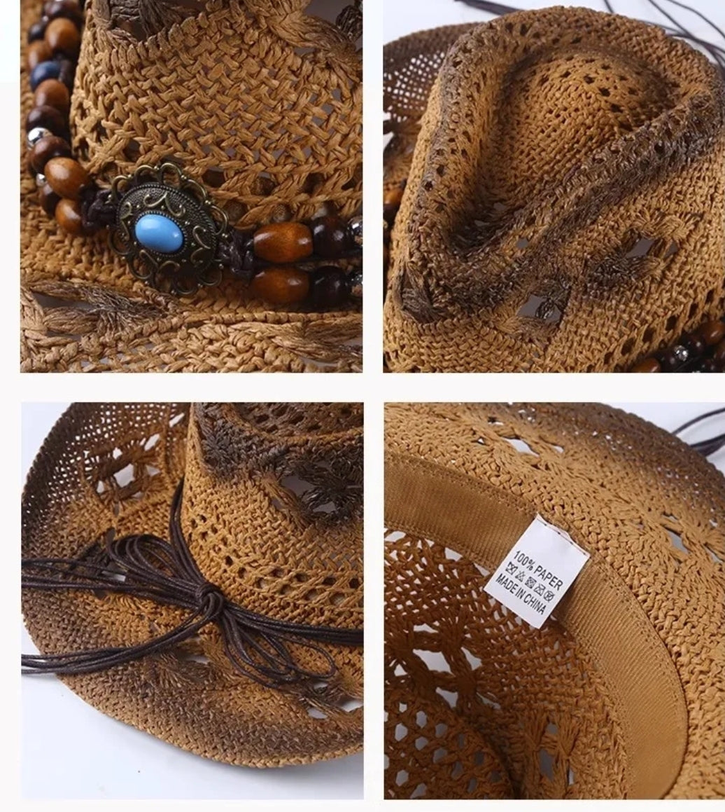 Vintage Cowboy Straw Hats