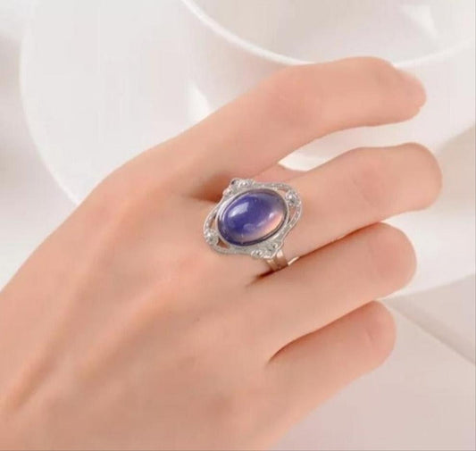 Vintage Mood Ring  (Adjustable)
