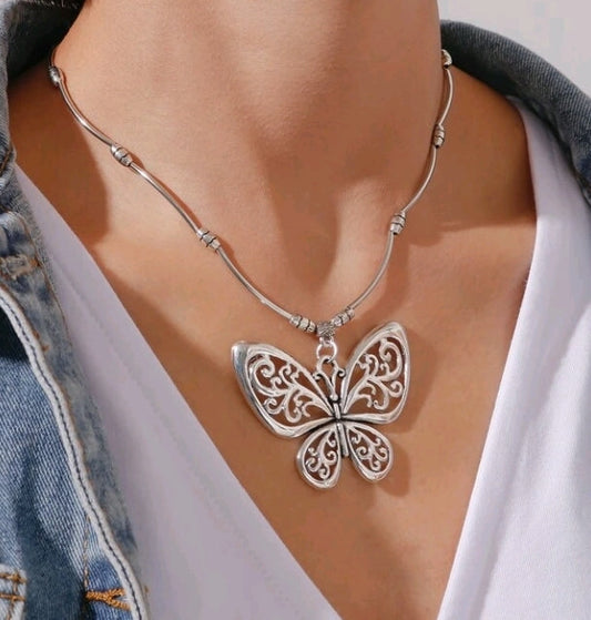 Butterfly Charm Necklace