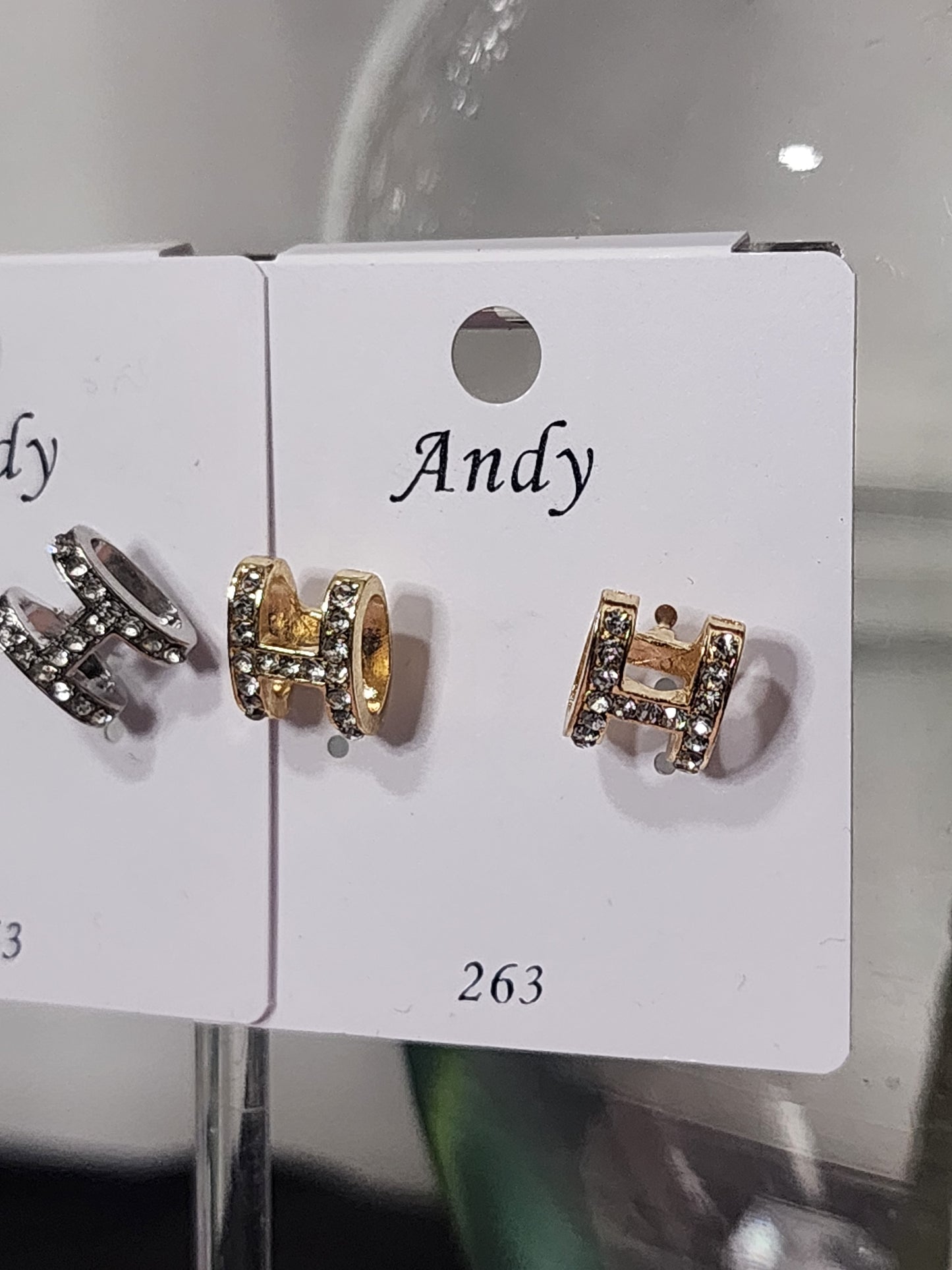 Fashion H Earrings