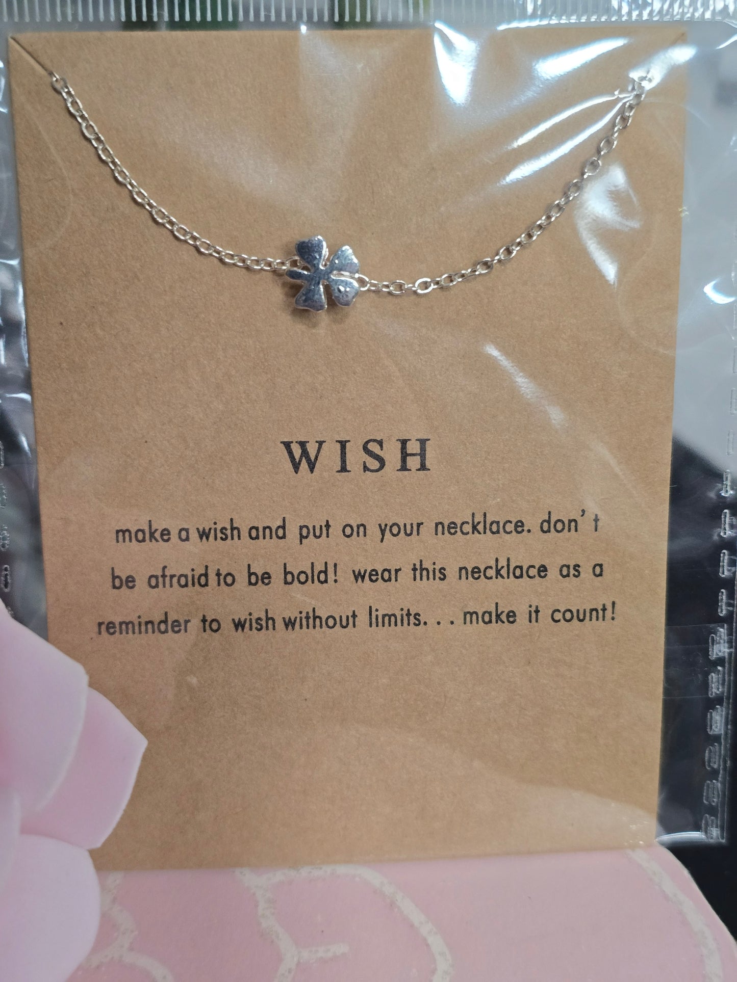 Inspirational MAKE A WISH Necklaces These are Great Gift Ideas