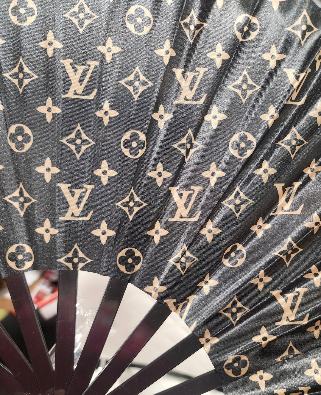 Large Accordion Style Silk Fans (ON Sale)