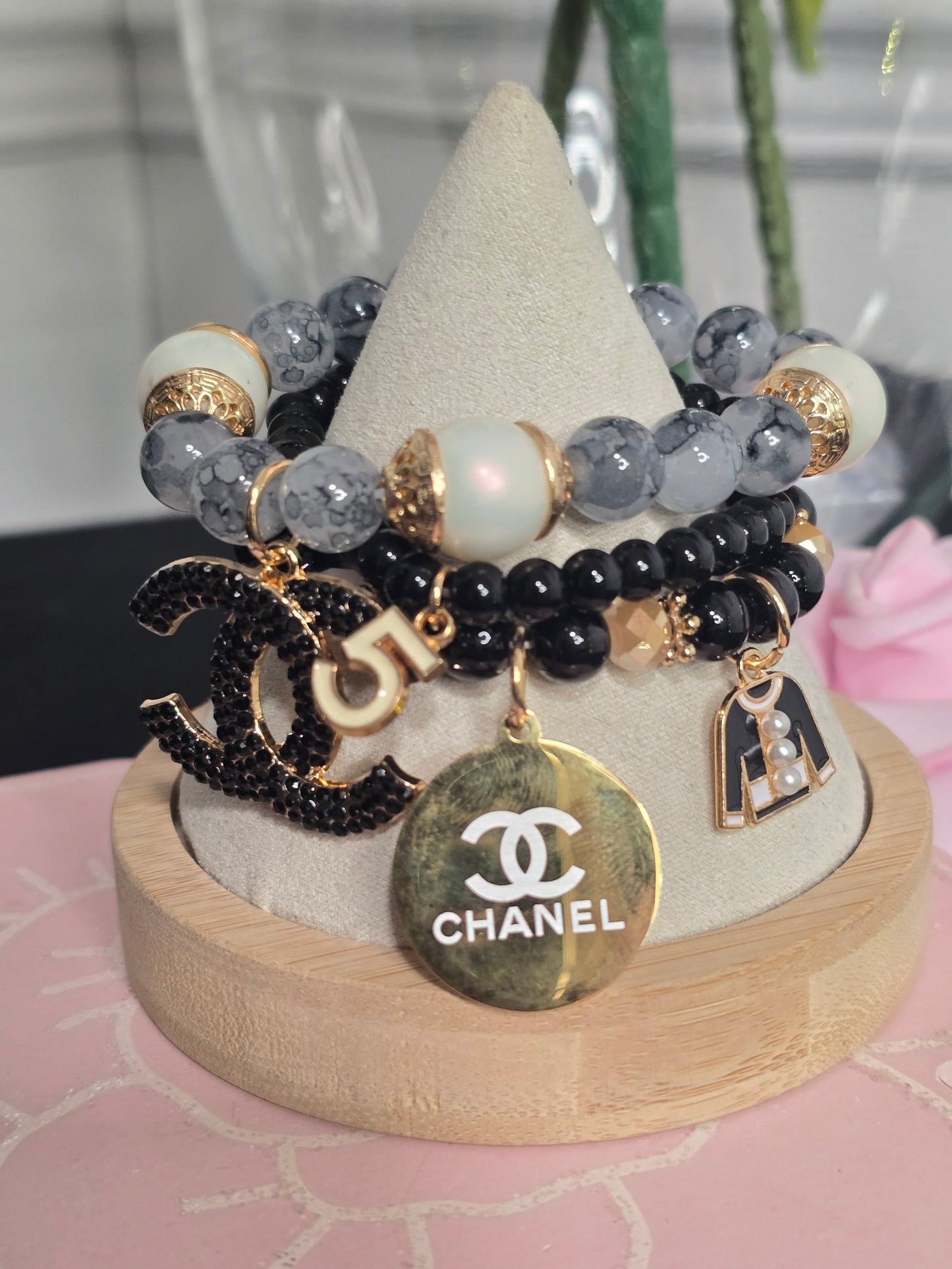 NEW Handmade Fashion Glass Beaded Stack Bracelets
