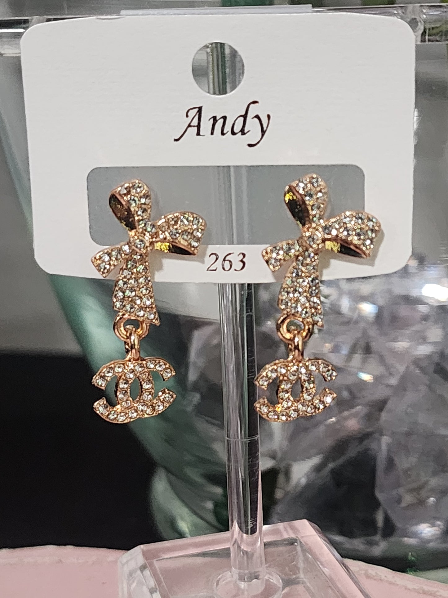 Gold or Silver Bow Earrings (ON SALE)