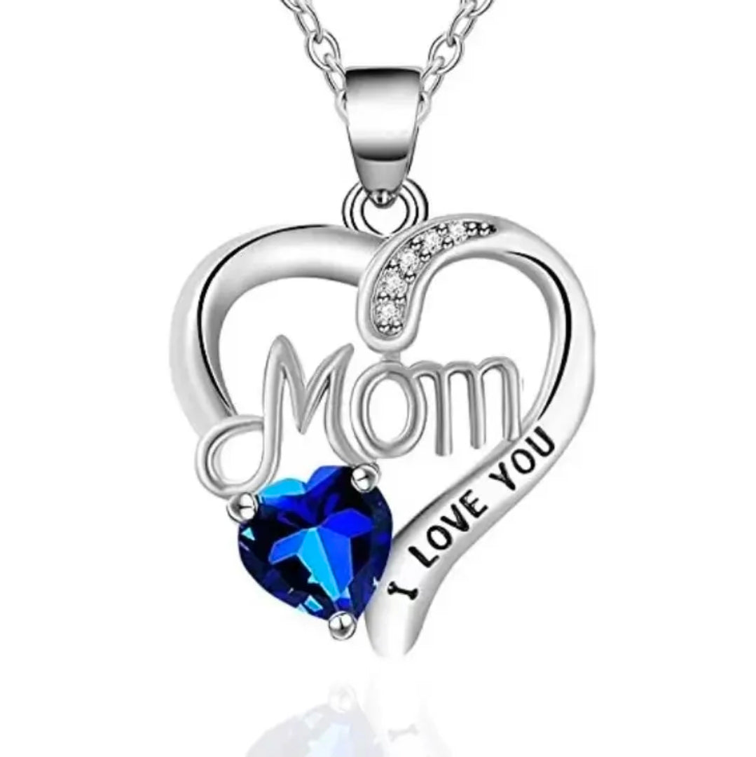 I LOVE YOU MOM Mother's Day Necklaces