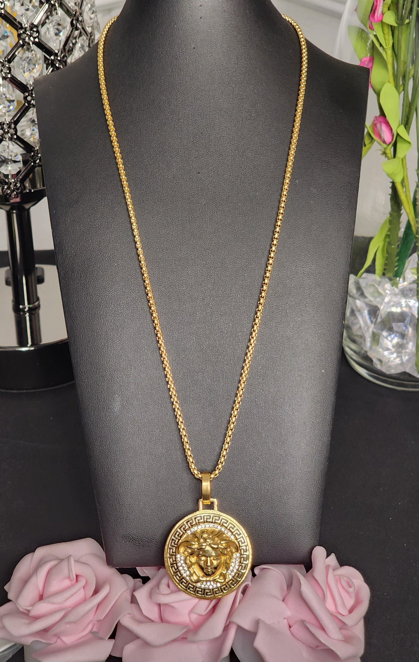 Gold Stainless Steel Necklace or Bracelet