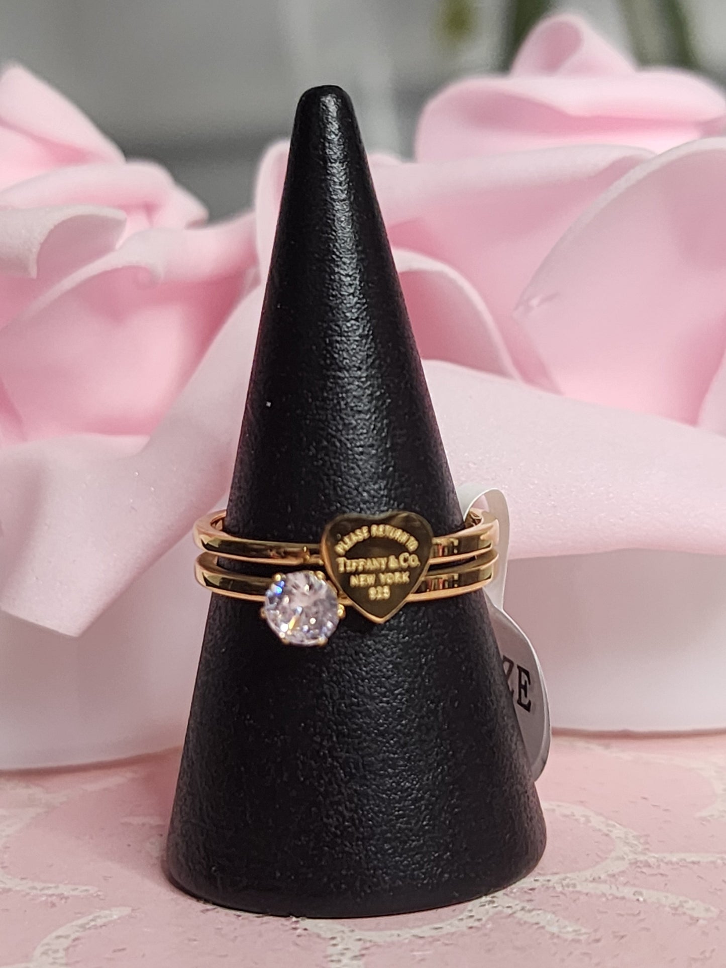 Stainless Steel Gold or Silver Rings