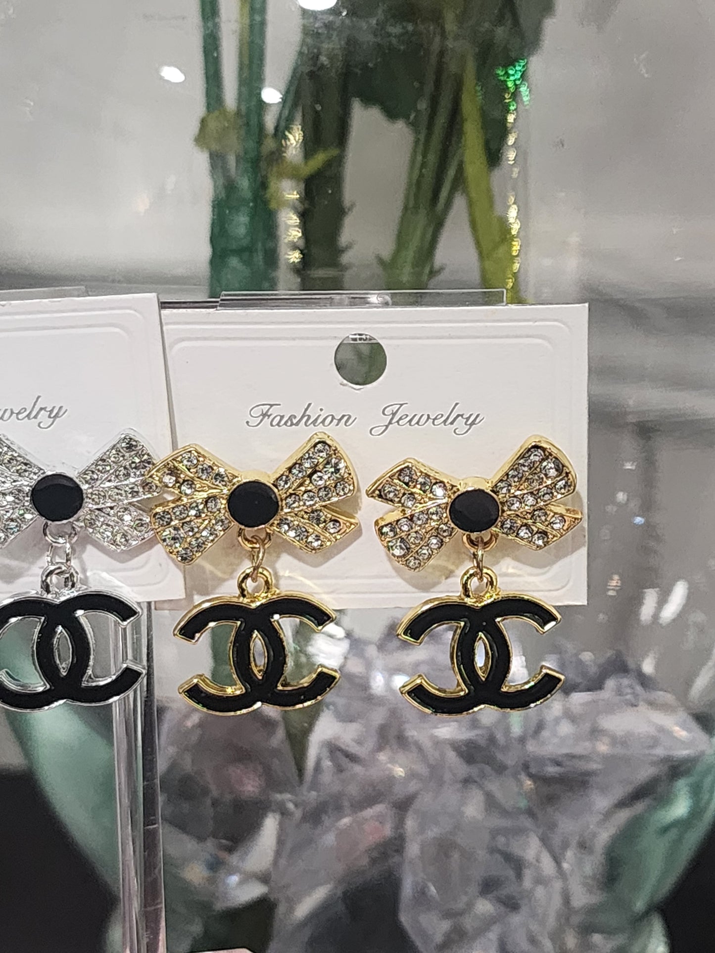 Gold or Silver Bow Earrings (ON SALE)