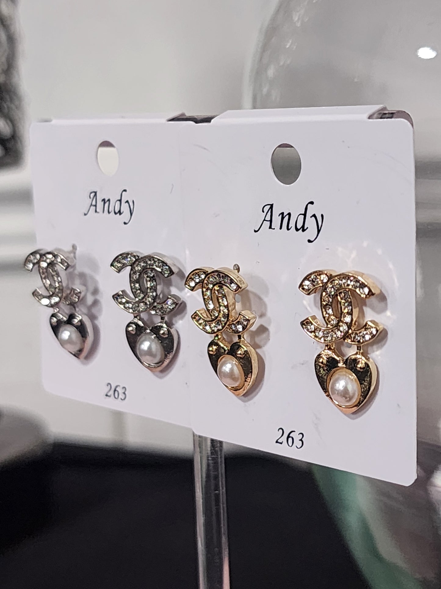 Dainty Heart Earrings