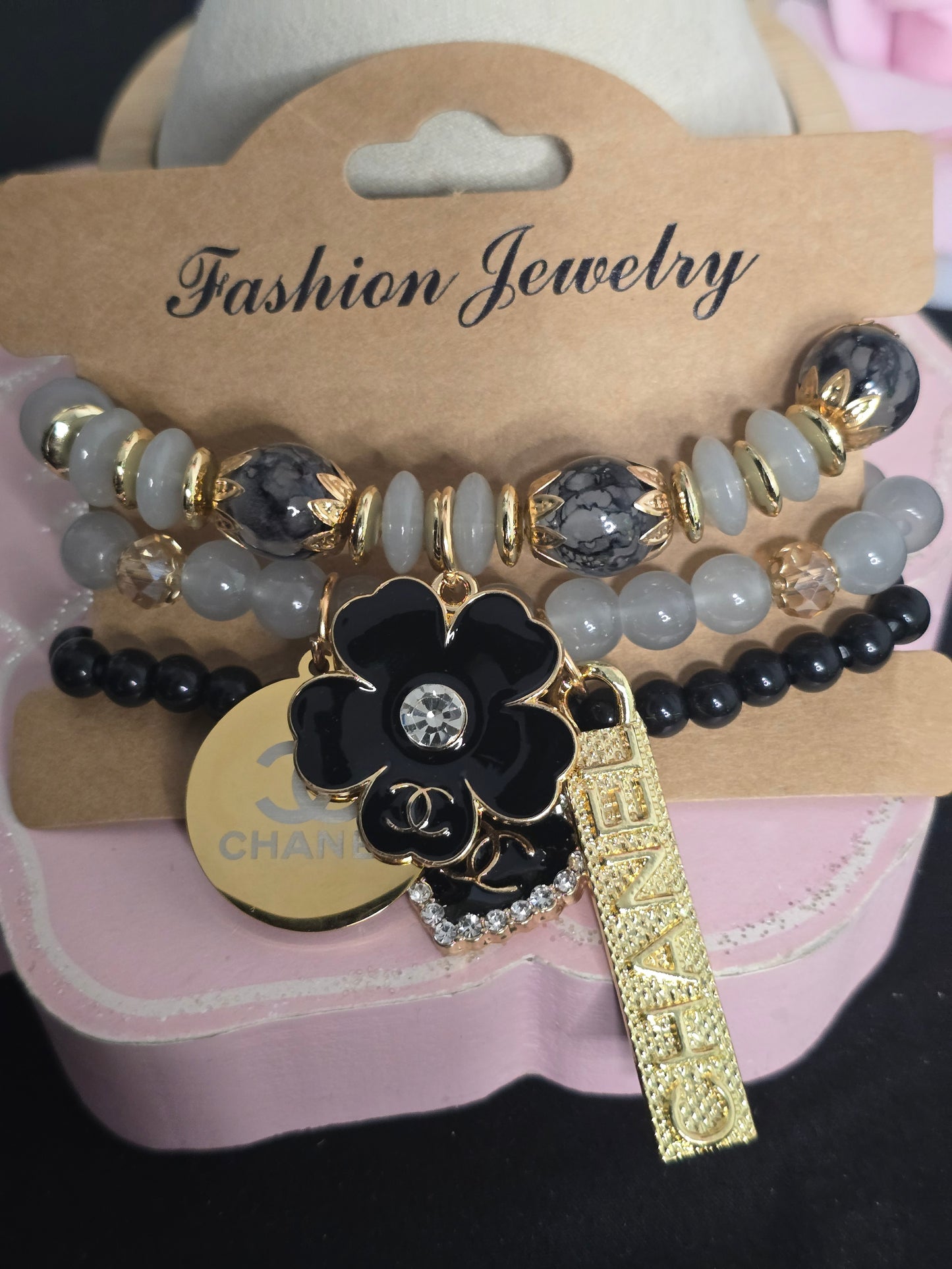 NEW Handmade Fashion Glass Beaded Stack Bracelets