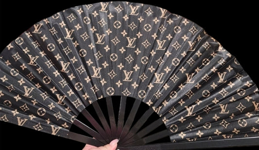 Large Accordion Style Silk Fans (ON Sale)