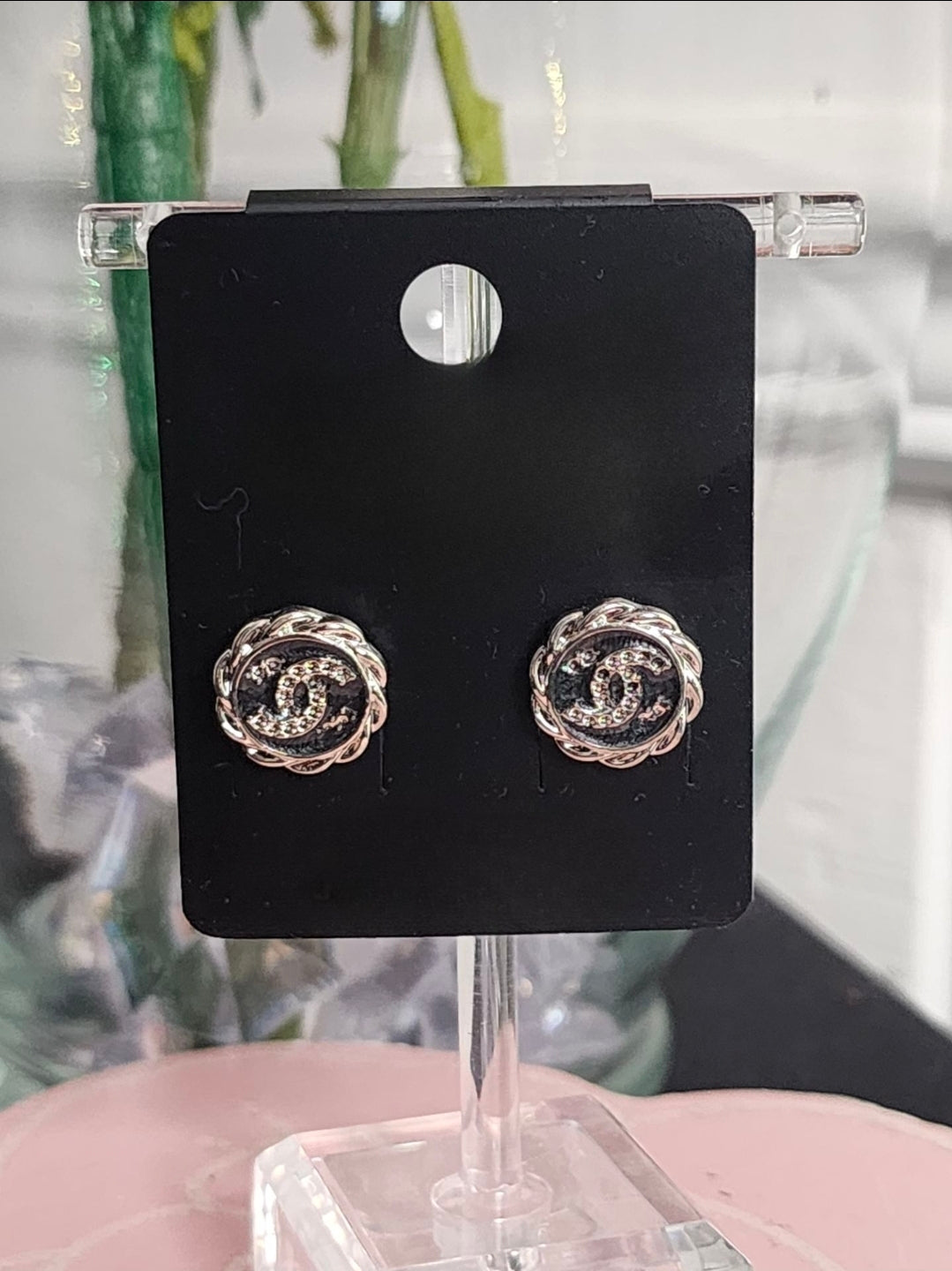 Dainty Gold and Silver Earrings