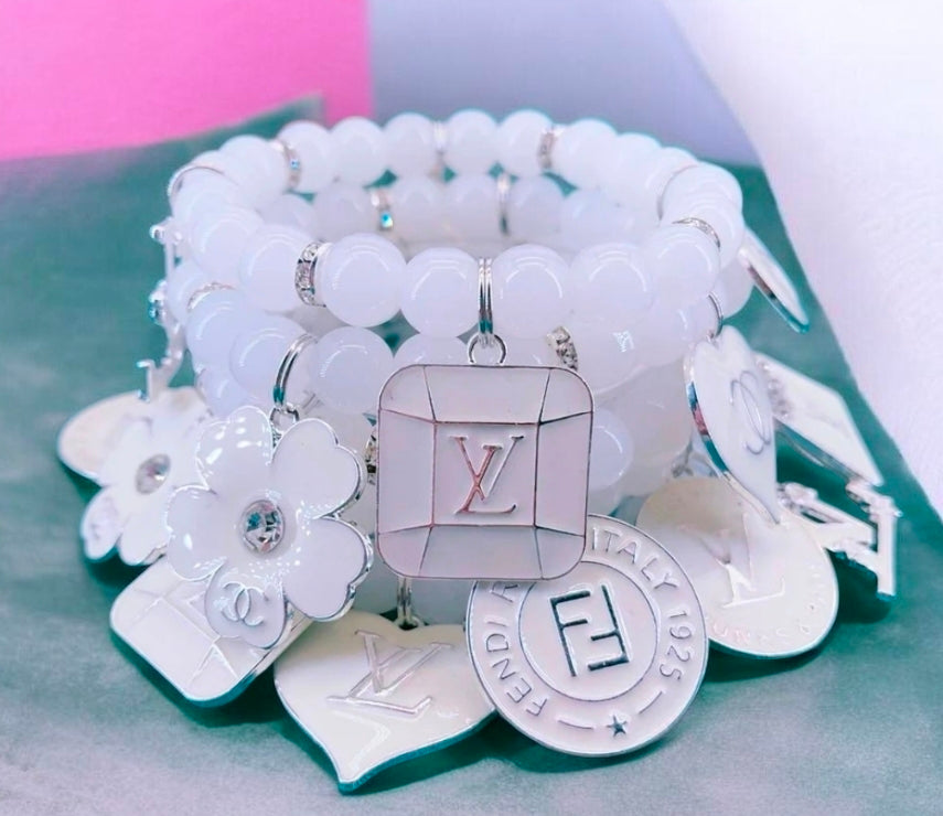 NEW Handmade Fashion Glass Beaded Stack Bracelets