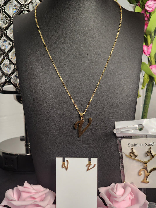 Gold Stainless Steel Necklace