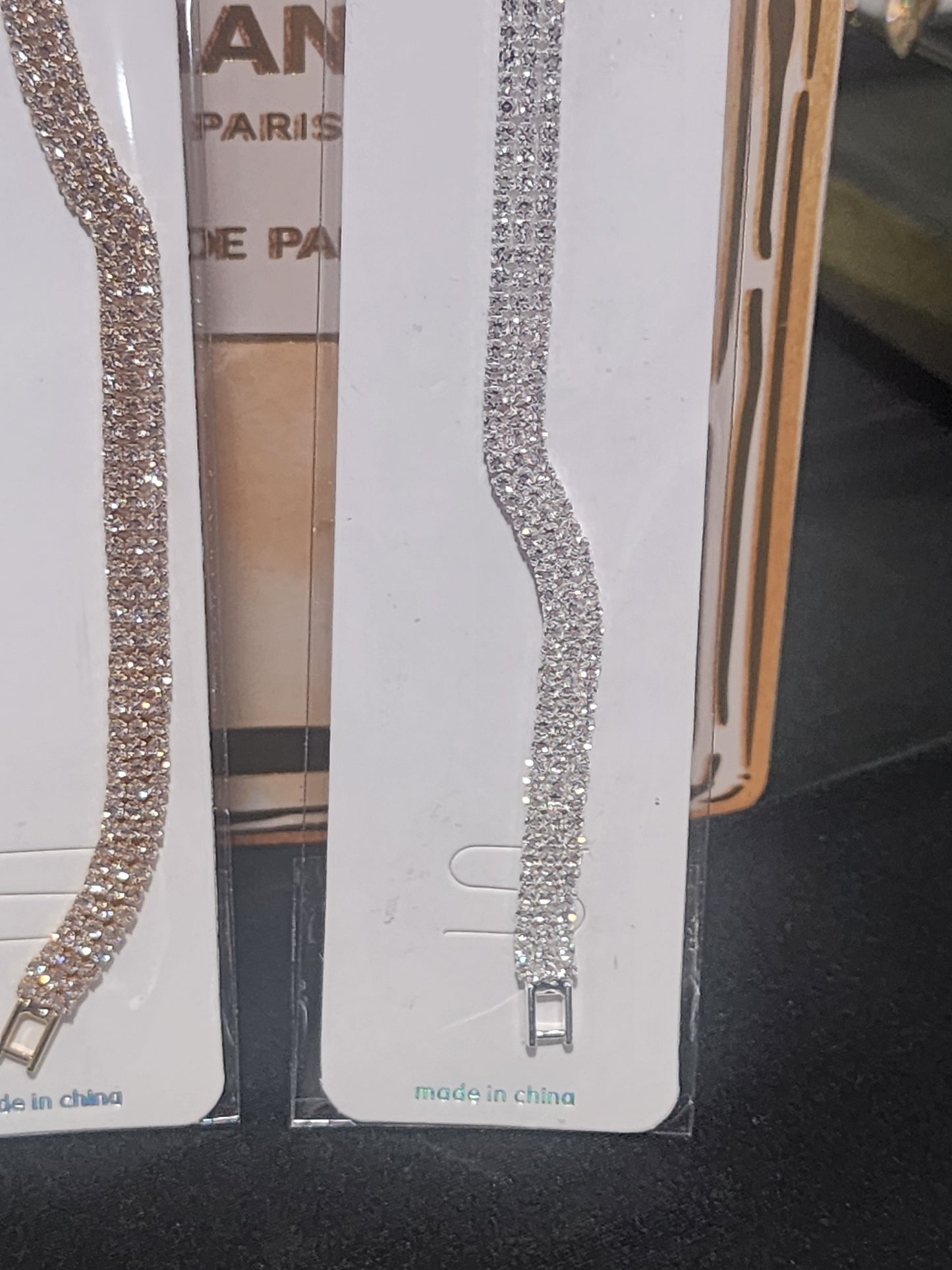 Gold or Silver Multi-Layered Tennis Bracelets