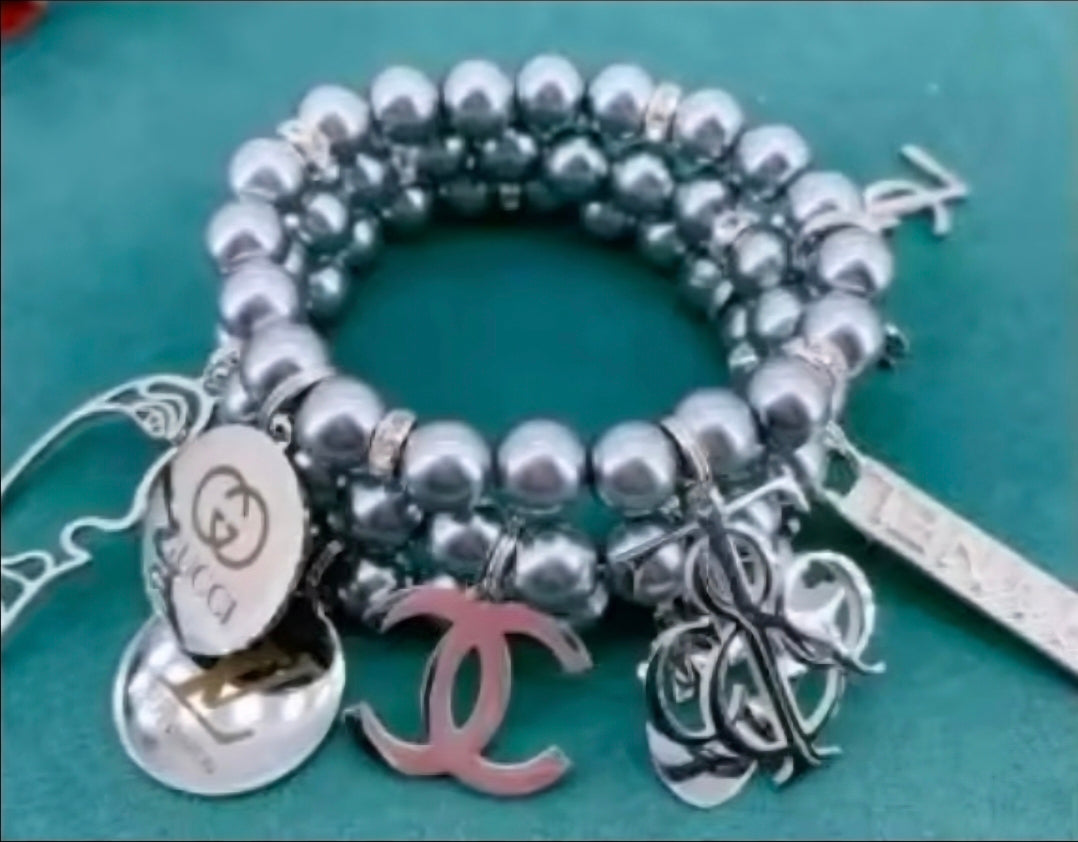 NEW Handmade Fashion Glass Beaded Stack Bracelets