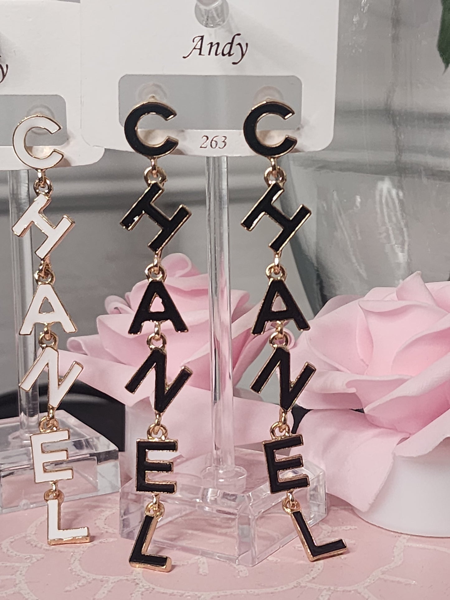 Dangling Gold or Silver Earrings