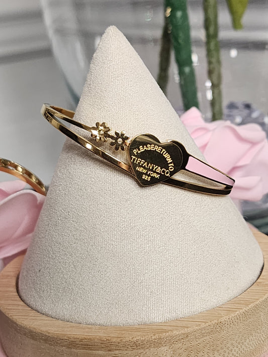 Gold Steel Bracelets
