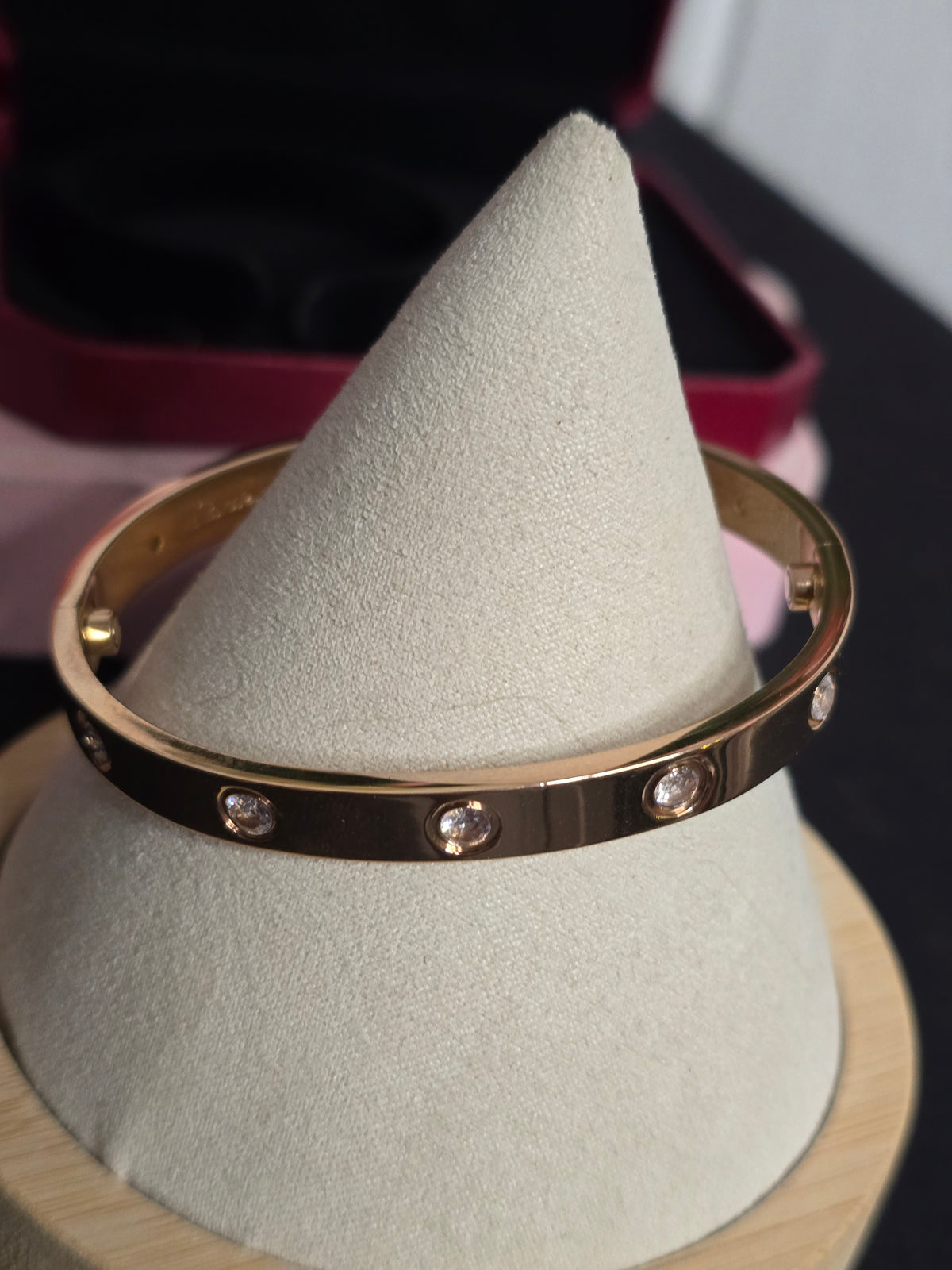 Gold, Silver or Rose Gold Stainless Steel Love Bracelets ALL come with Gift Box,Gift Bag and Soft Jewelry Bag or Earrings (ON SALE)