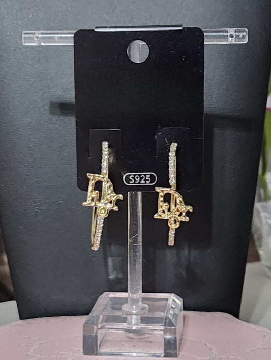 Gold or Silver Hoop Earrings