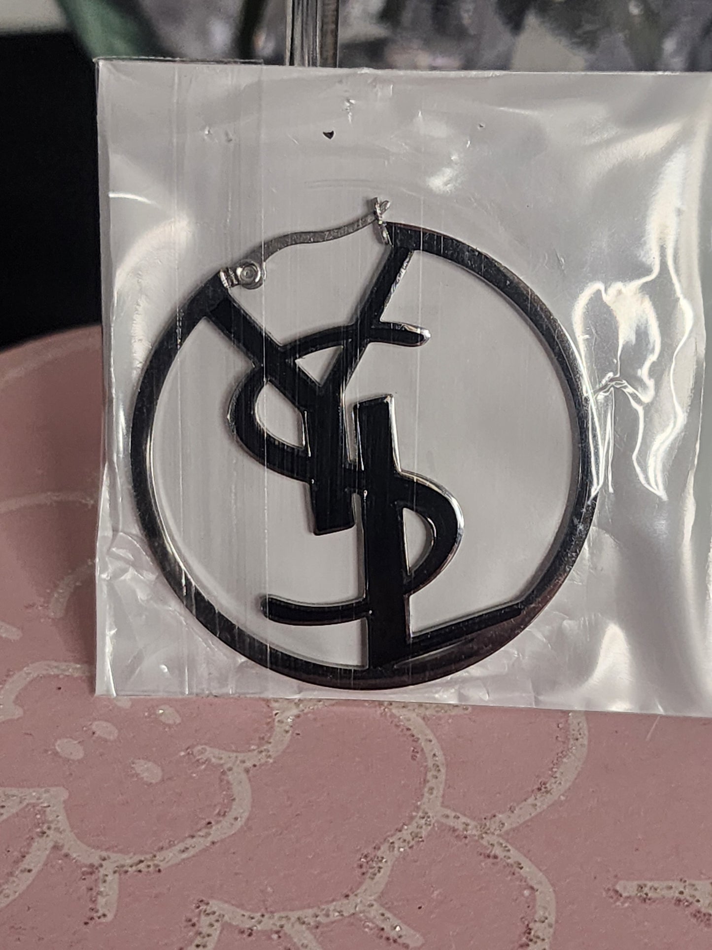 Stainless Steel Hoop Fashion Earrings (Available in Gold or Silver) (ON SALE)