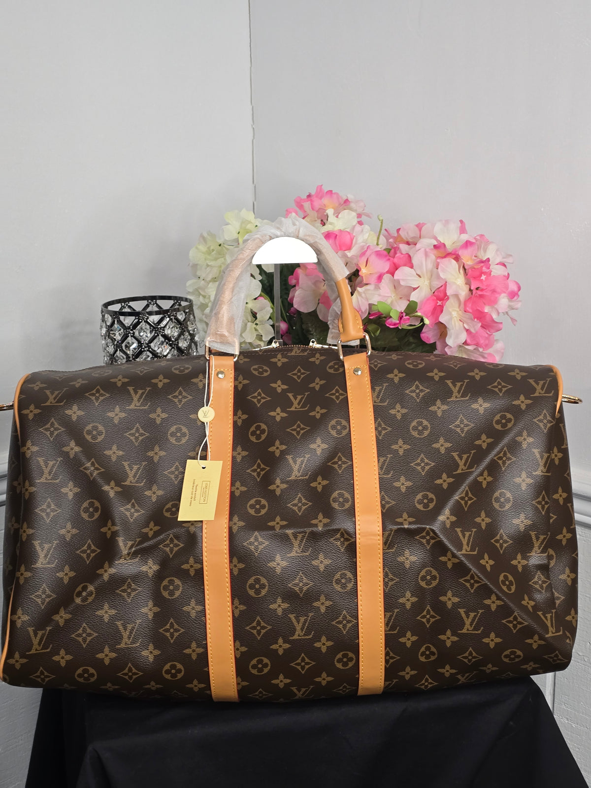 XTRA LARGE Brown Duffle Bag (ON SALE thru Thursday 10/1)