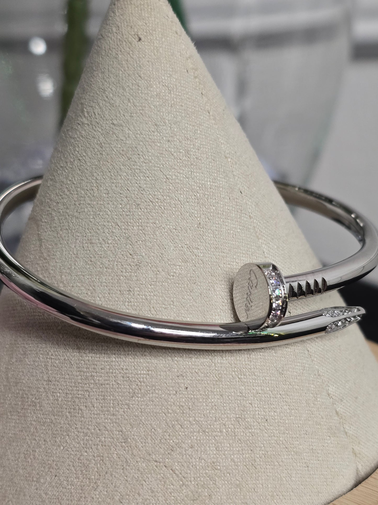 Fashion Nail Style Stainless Steel Bracelets (ON SALE)