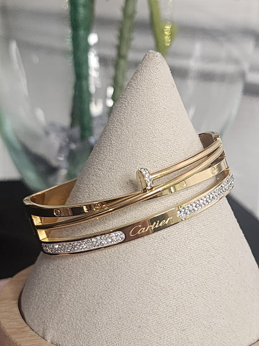 Gold or Silver Stainless Steel Bracelets