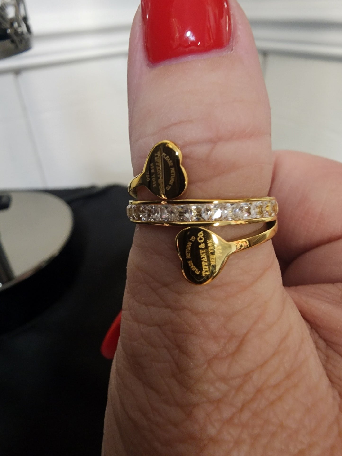 Stainless Steel Gold or Silver Rings
