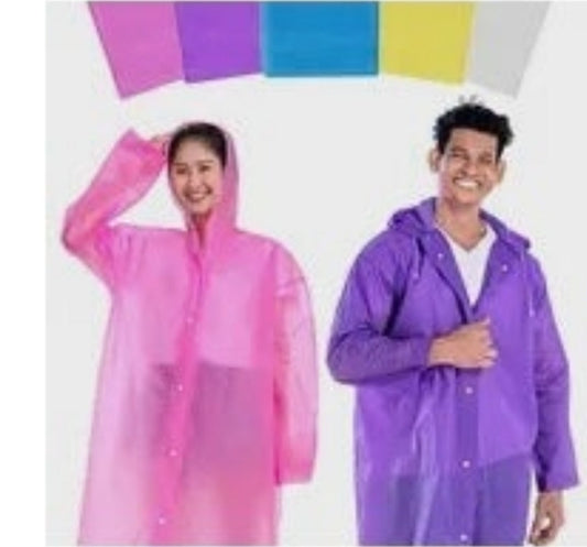 Hooded Raincoat Poncho O/S (CLEARANCE)
