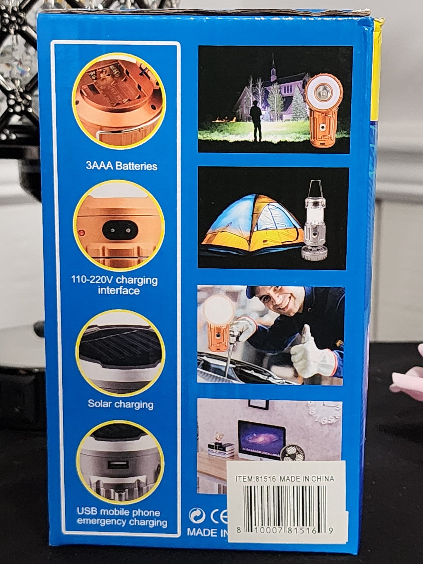 Solar Charging Camping Light