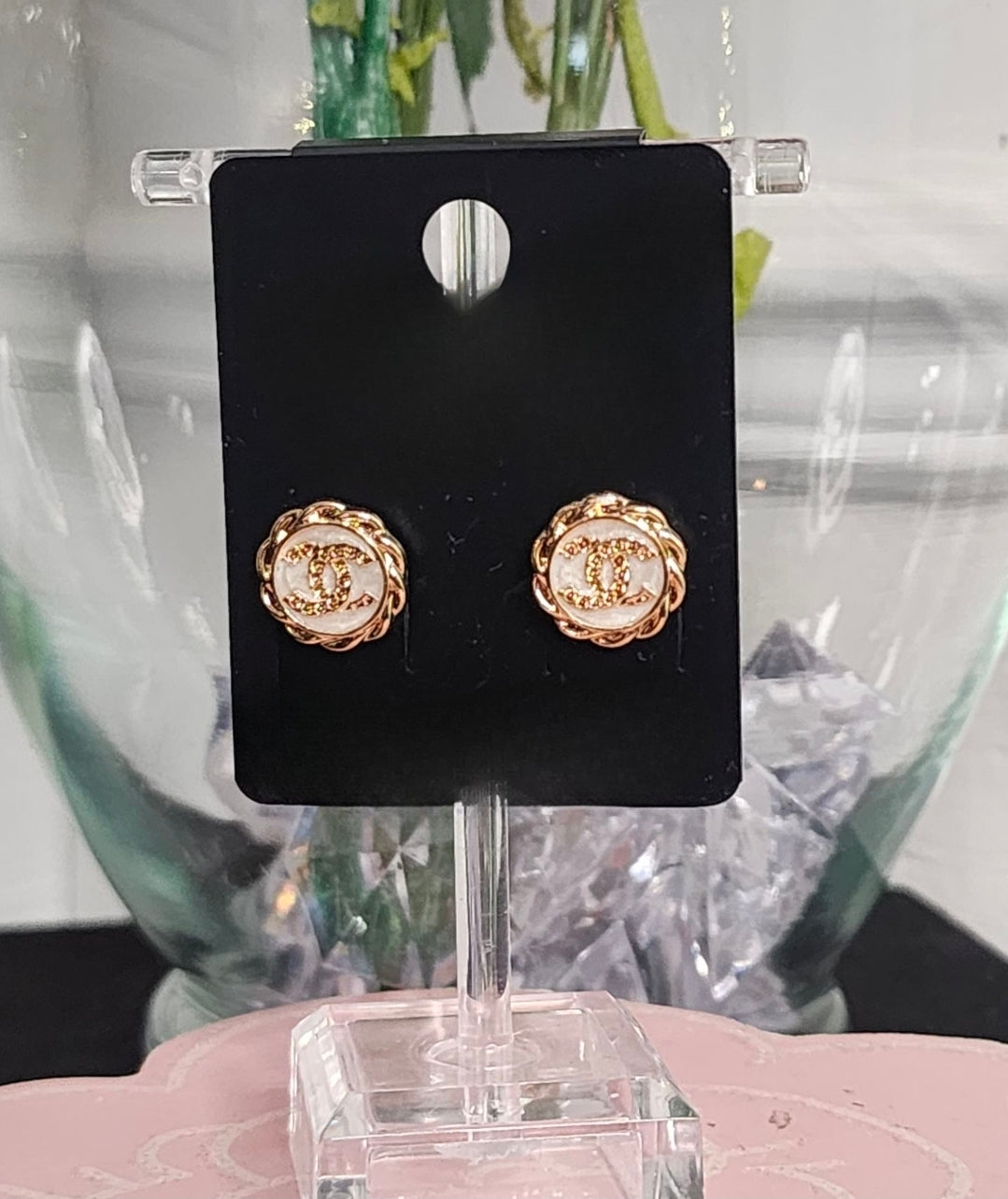 Dainty Gold and Silver Earrings