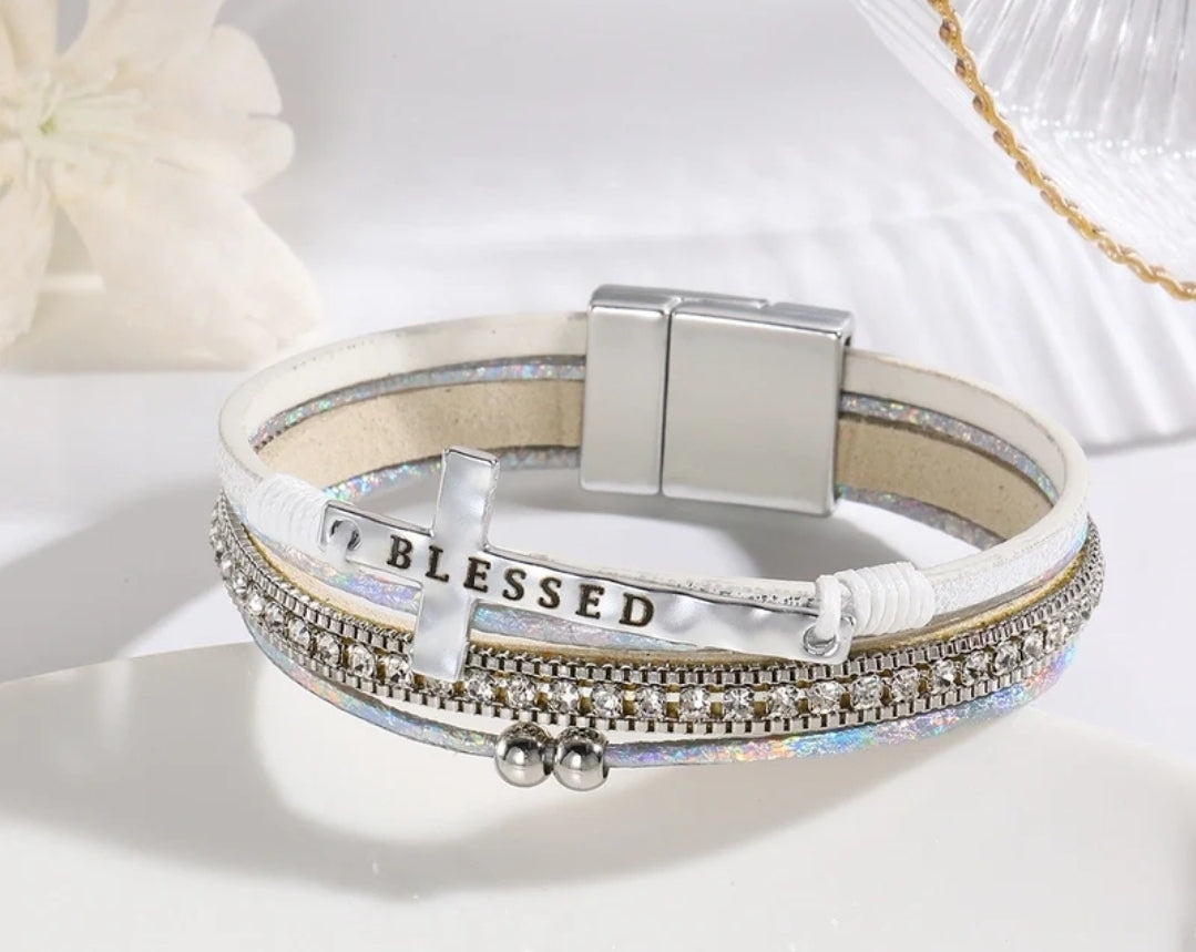 Blessed Cross, MULTI-STRAND MAGNETIC BRACELETS