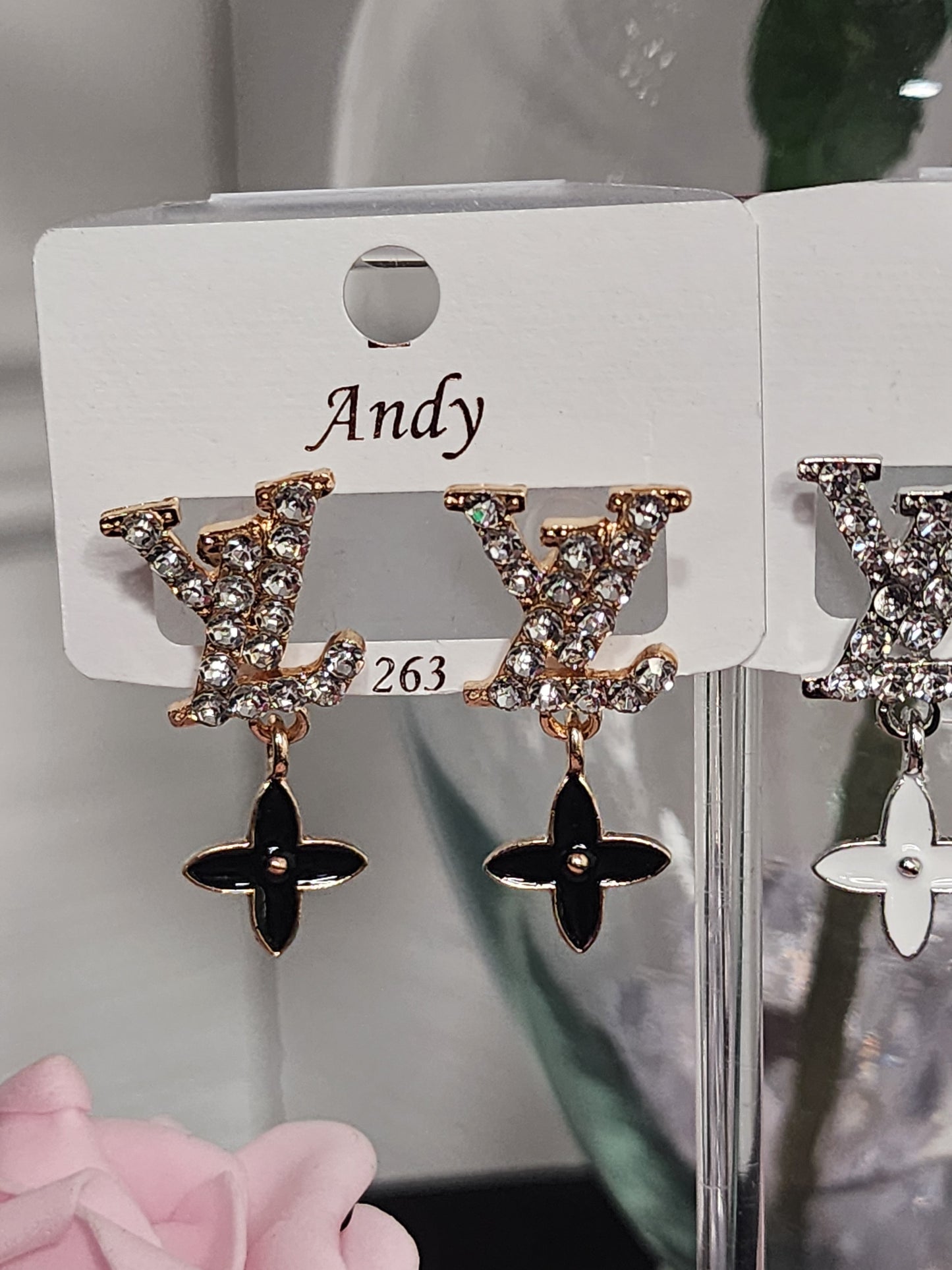 NEW Gold Post Back or Dangling Earrings